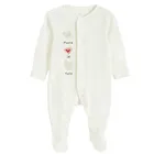 Cool Club, Pajac chłopięcy, biały, zestaw, 2 szt.