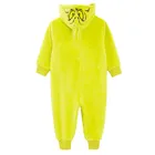 Cool Club, Piżama jednoczęściowa chłopięca z kapturem, zielona, Grinch