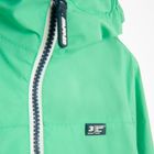 Cool Club, Przeciwdeszczowa kurtka chłopięca z kapturem, zielona