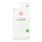 Cool Club, Rajstopy dziewczęce, białe, mikrofibra, 40 DEN, zestaw, 2 szt.