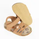 Cool Club, Sandały chłopięce, brązowe, skórzana wkładka