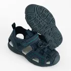 Cool Club, Sandały chłopięce, niebieskie, skórzana wkładka