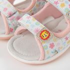 Cool Club, Sandały dziewczęce, pachnące, biało-różowe, skórzana wkładka, Fisher-Price