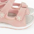 Cool Club, Sandały dziewczęce, różowe, skórzana wkładka