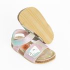 Cool Club, Sandały dziewczęce, skórzana wkładka, mix