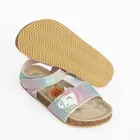 Cool Club, Sandały dziewczęce, skórzana wkładka, mix