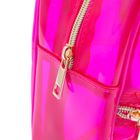 Cool Club, Serca, przezroczysty plecak, różowy