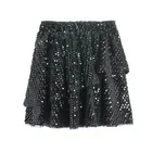 Cool Club, Spódnica dziewczęca, welurowa, czarna