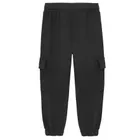 Cool Club, Spodnie dresowe chłopięce, ocieplane, czarne