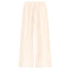 Cool Club, Spodnie dresowe dziewczęce, wide leg, welurowe, beżowe