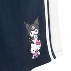 Cool Club, Spodnie dresowe dziewczęce, wide, ocieplane, granatowe, Hello Kitty and Friends