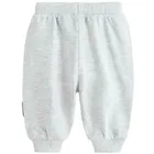 Cool Club, Spodnie dresowe niemowlęce, baggy, szare melanż