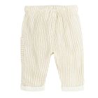 Cool Club, Spodnie materiałowe chłopięce, ecru