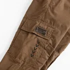 Cool Club, Spodnie materiałowe chłopięce, jogger, ocieplane, brązowe