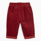 Cool Club, Spodnie materiałowe chłopięce, sztruksowe, bordowe