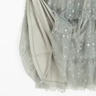 Cool Club, Sukienka dziewczęca z długim rękawem, szara