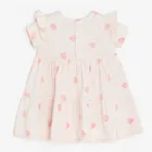 Cool Club, Sukienka dziewczęca z krótkim rękawem, różowa