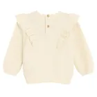 Cool Club, Sweter dziewczęcy, ecru