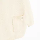 Cool Club, Sweter dziewczęcy, rozpinany, beżowy