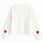 Cool Club, Sweter dziewczęcy, rozpinany, ecru