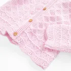 Cool Club, Sweter dziewczęcy, rozpinany, różowy