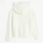 Cool Club, Sweter dziewczęcy z kapturem, biały