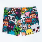Cool Club, Szorty kąpielowe chłopięce, mix, UV 50, Minecraft