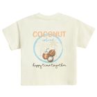 Cool Club, T-shirt chłopięcy, beżowy