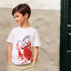 Cool Club, T-shirt chłopięcy, biały