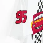 Cool Club, T-shirt chłopięcy, biały, Auta