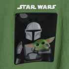 Cool Club, T-shirt chłopięcy, khaki, Star Wars Mandalorian