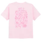 Cool Club, T-shirt dziewczęcy, oversize, różowy