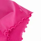 Cool Club, T-shirt dziewczęcy, prążkowany, różowy