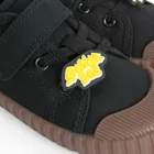 Cool Club, Trampki chłopięce, czarne, Zdrowa Stopa, podeszwa Barefoot, SpongeBob