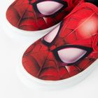 Cool Club, Trampki slip on chłopięce, czerwone, Spider-Man