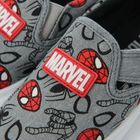 Cool Club, Trampki slip on chłopięce, szare, Spider-Man