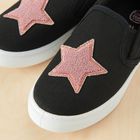 Cool Club, Trampki slip on dziewczęce, czarne