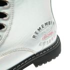 Cool Club, Trzewiki dziewczęce, ocieplane, srebrne, holograficzne