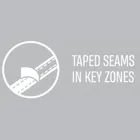 Cool Club, Wodoszczelna kurtka narciarska chłopięca z kapturem, ocieplana, czarno-biała