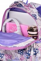 CoolPack, Jerry, plecak szkolny, 3-komorowy, White Bunny