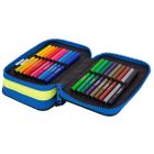 CoolPack, Jumper 3, piórnik rozkładany, potrójny, z wyposażeniem, Atlantis