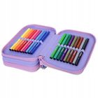 CoolPack, Jumper 3, piórnik rozkładany, potrójny, z wyposażeniem, White Bunny