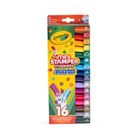 Crayola, mini flamastry ze stempelkami, emoji, 16 szt.