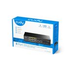 Cudy, przełącznik, switch, GS1010PS2 8-GbE PoE z 2 portami