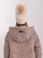 Czapka damska, beżowa, Rue Paris