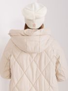 Czapka damska, ecru, Rue Paris