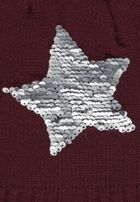 Czapka dziewczęca, bordowa, Tom Tailor