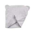 Czapka niemowlęca, szara, zebra, Eevi