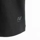 Czarna koszulka basic z bawełny czesanej NOWEAR