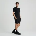 Czarna koszulka treningowa z technologią Cool Dry NOWEAR